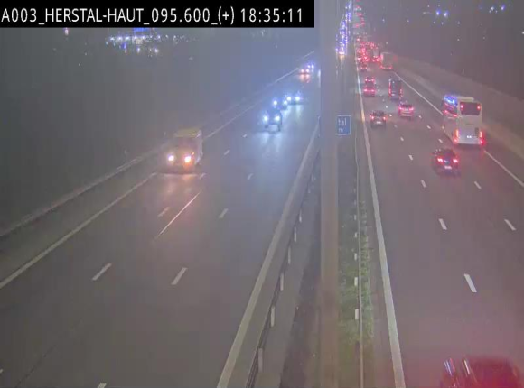 <h2>Webcam autoroute Belgique - Herstal - E40 direction Aix-la-Chapelle - BK 97</h2>
