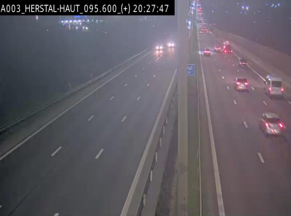 <h2>Webcam autoroute Belgique - Herstal - E40 direction Aix-la-Chapelle - BK 97</h2>