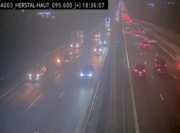 <h2>Webcam autoroute Belgique - Herstal - E40 direction Aix-la-Chapelle - BK 97</h2>