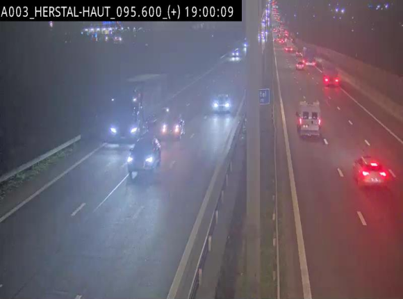 <h2>Webcam autoroute Belgique - Herstal - E40 direction Aix-la-Chapelle - BK 97</h2>