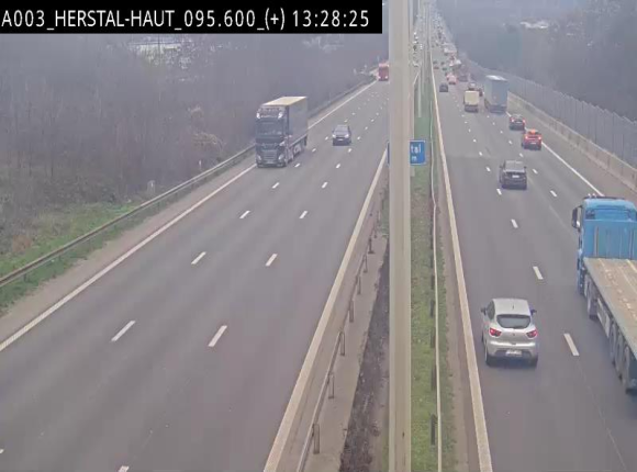 <h2>Webcam autoroute Belgique - Herstal - E40 direction Aix-la-Chapelle - BK 97</h2>