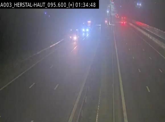 Webcam autoroute Belgique - Herstal - E40 direction Aix-la-Chapelle - BK 97