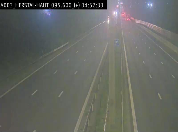 Webcam autoroute Belgique - Herstal - E40 direction Aix-la-Chapelle - BK 97