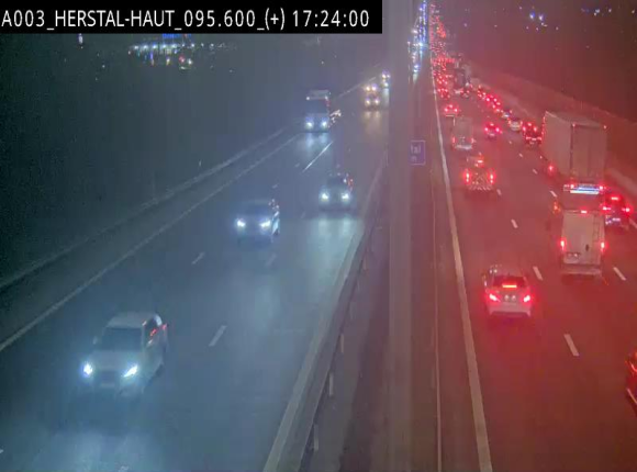 <h2>Webcam autoroute Belgique - Herstal - E40 direction Aix-la-Chapelle - BK 97</h2>