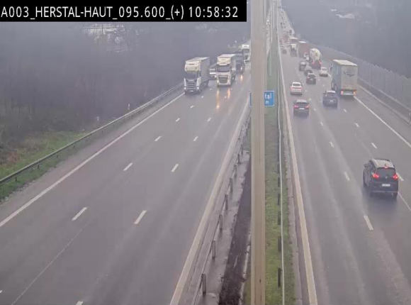 <h2>Webcam autoroute Belgique - Herstal - E40 direction Aix-la-Chapelle - BK 97</h2>
