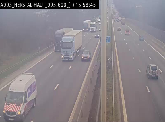 <h2>Webcam autoroute Belgique - Herstal - E40 direction Aix-la-Chapelle - BK 97</h2>