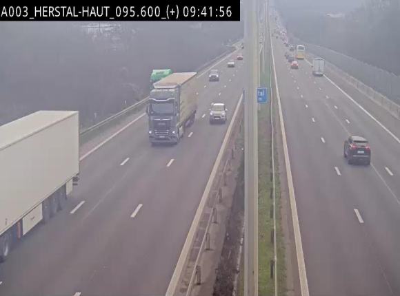 <h2>Webcam autoroute Belgique - Herstal - E40 direction Aix-la-Chapelle - BK 97</h2>