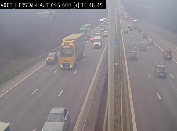 <h2>Webcam autoroute Belgique - Herstal - E40 direction Aix-la-Chapelle - BK 97</h2>