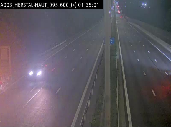 <h2>Webcam autoroute Belgique - Herstal - E40 direction Aix-la-Chapelle - BK 97</h2>