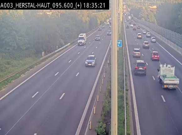 <h2>Webcam autoroute Belgique - Herstal - E40 direction Aix-la-Chapelle - BK 97</h2>