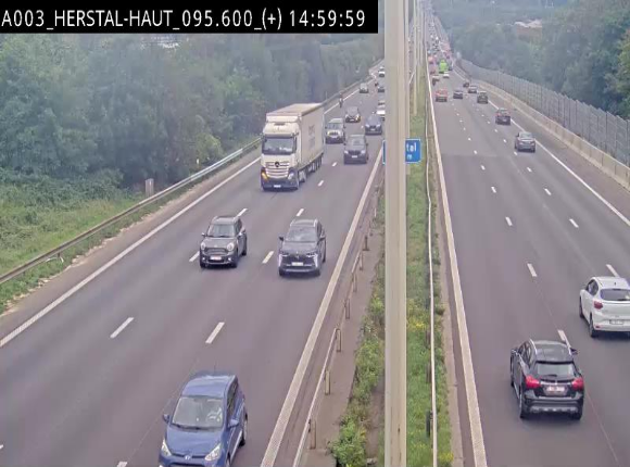 <h2>Webcam autoroute Belgique - Herstal - E40 direction Aix-la-Chapelle - BK 97</h2>