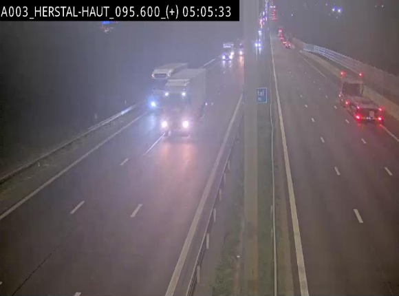 <h2>Webcam autoroute Belgique - Herstal - E40 direction Aix-la-Chapelle - BK 97</h2>