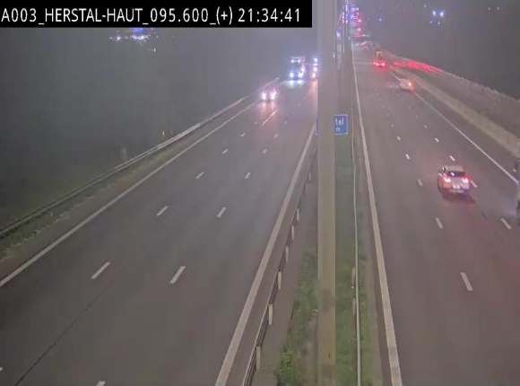 <h2>Webcam autoroute Belgique - Herstal - E40 direction Aix-la-Chapelle - BK 97</h2>