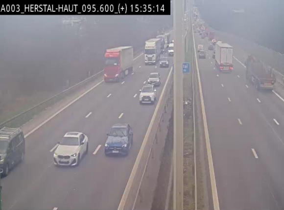 <h2>Webcam autoroute Belgique - Herstal - E40 direction Aix-la-Chapelle - BK 97</h2>