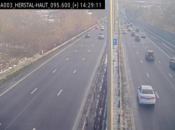 <h2>Webcam autoroute Belgique - Herstal - E40 direction Aix-la-Chapelle - BK 97</h2>