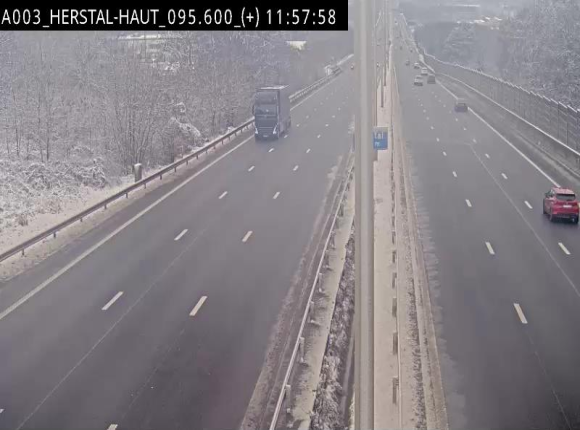 Webcam autoroute Belgique - Herstal - E40 direction Aix-la-Chapelle - BK 97
