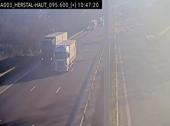 <h2>Webcam autoroute Belgique - Herstal - E40 direction Aix-la-Chapelle - BK 97</h2>