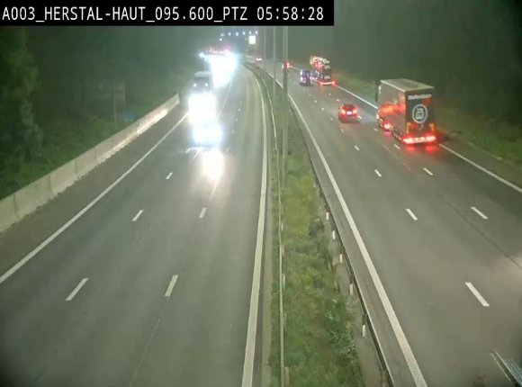 <h2>Webcam E40 à Herstal en direction de Liège et en provenance d'Aachen</h2>