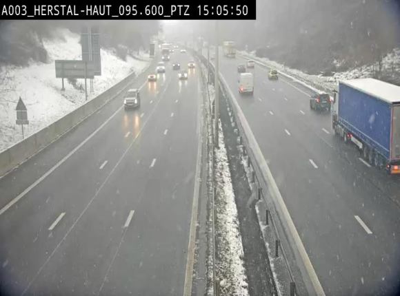 <h2>Webcam E40 à Herstal en direction de Liège et en provenance d'Aachen</h2>