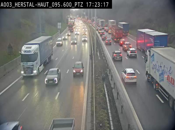 <h2>Webcam E40 à Herstal en direction de Liège et en provenance d'Aachen</h2>