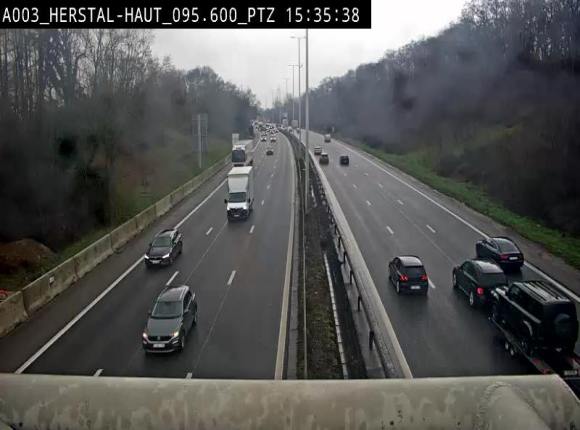 <h2>Webcam E40 à Herstal en direction de Liège et en provenance d'Aachen</h2>