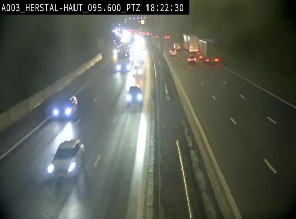 <h2>Webcam E40 à Herstal en direction de Liège et en provenance d'Aachen</h2>