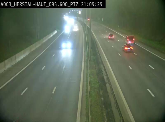 Webcam E40 à Herstal en direction de Liège et en provenance d'Aachen