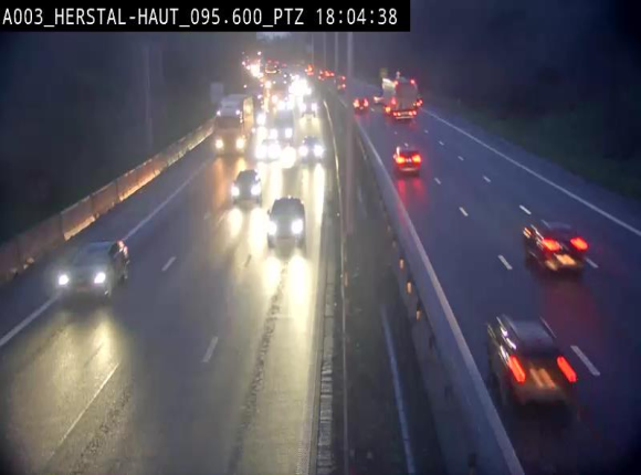 <h2>Webcam E40 à Herstal en direction de Liège et en provenance d'Aachen</h2>