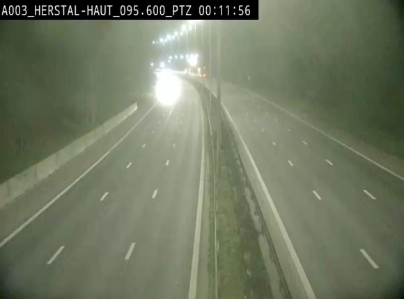 Webcam E40 à Herstal en direction de Liège et en provenance d'Aachen