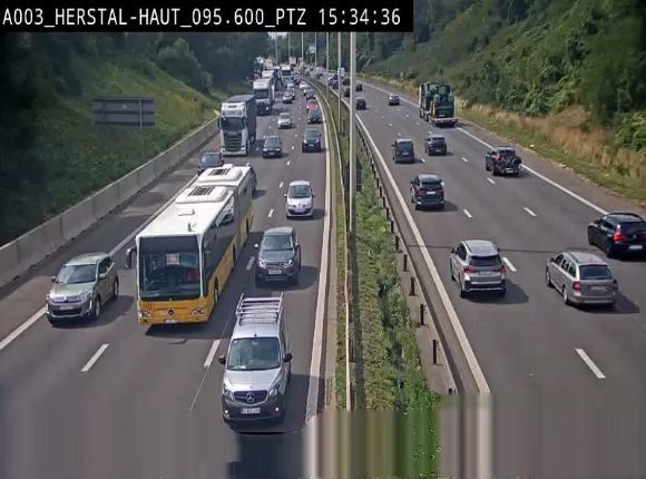 <h2>Webcam E40 à Herstal en direction de Liège et en provenance d'Aachen</h2>