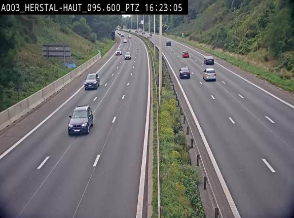 <h2>Webcam E40 à Herstal en direction de Liège et en provenance d'Aachen</h2>