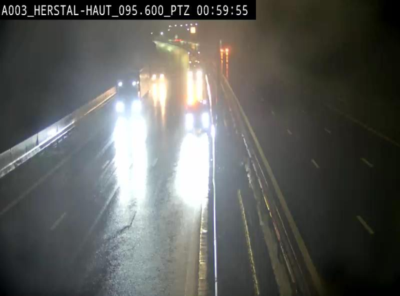 Webcam E40 à Herstal en direction de Liège et en provenance d'Aachen