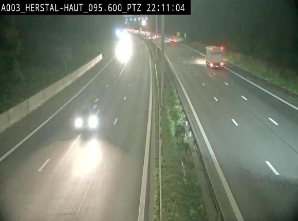 <h2>Webcam E40 à Herstal en direction de Liège et en provenance d'Aachen</h2>