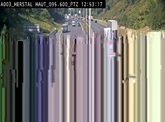<h2>Webcam E40 à Herstal en direction de Liège et en provenance d'Aachen</h2>