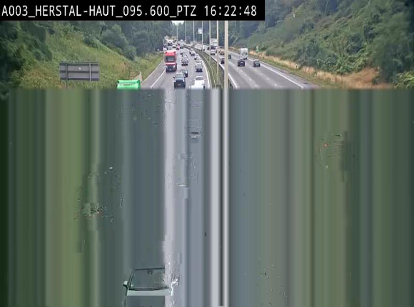 <h2>Webcam E40 à Herstal en direction de Liège et en provenance d'Aachen</h2>
