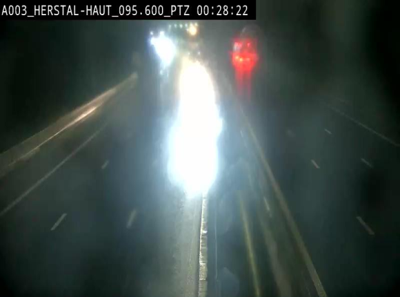 Webcam E40 à Herstal en direction de Liège et en provenance d'Aachen