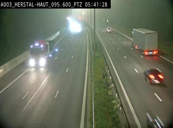 <h2>Webcam E40 à Herstal en direction de Liège et en provenance d'Aachen</h2>