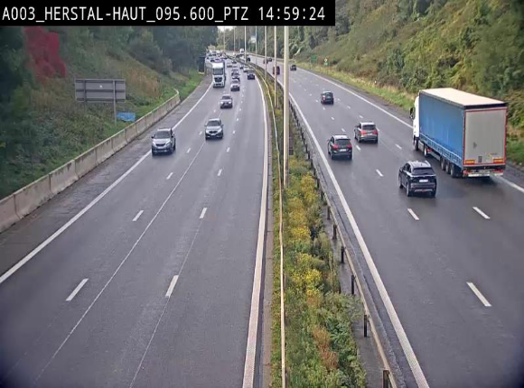 <h2>Webcam E40 à Herstal en direction de Liège et en provenance d'Aachen</h2>