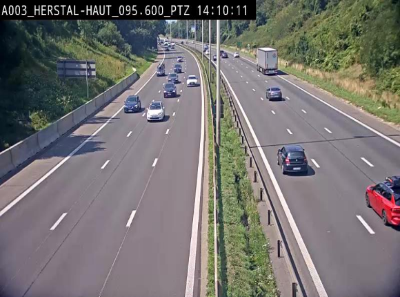 <h2>Webcam E40 à Herstal en direction de Liège et en provenance d'Aachen</h2>