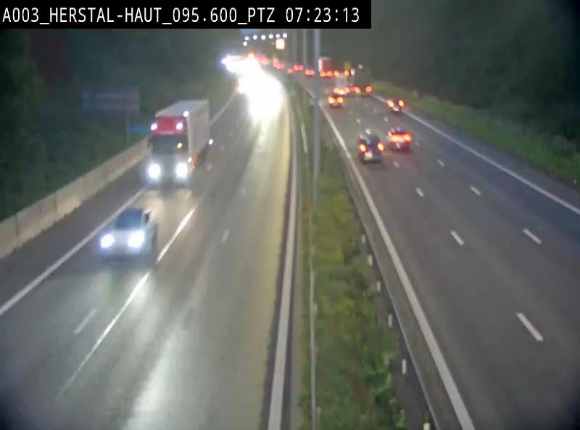 <h2>Webcam E40 à Herstal en direction de Liège et en provenance d'Aachen</h2>
