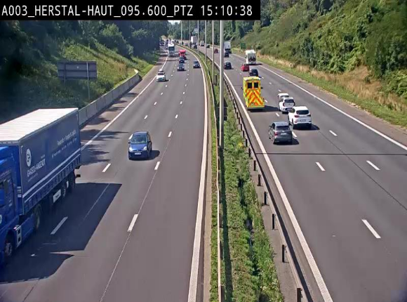 <h2>Webcam E40 à Herstal en direction de Liège et en provenance d'Aachen</h2>