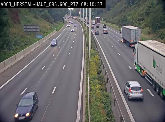 <h2>Webcam E40 à Herstal en direction de Liège et en provenance d'Aachen</h2>