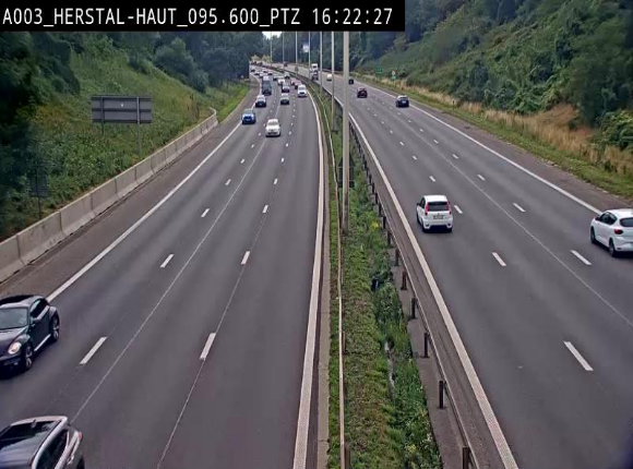 <h2>Webcam E40 à Herstal en direction de Liège et en provenance d'Aachen</h2>