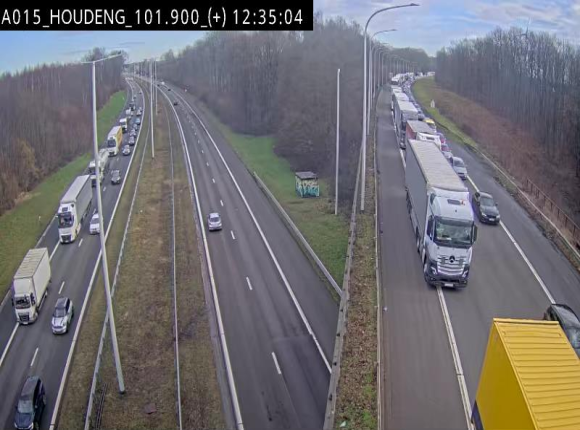 <h2>Webcam autoroute Belgique - Houdeng-Goegnies - Jonction E19/E42 direction Tournai/Mons - BK 101.85</h2>
