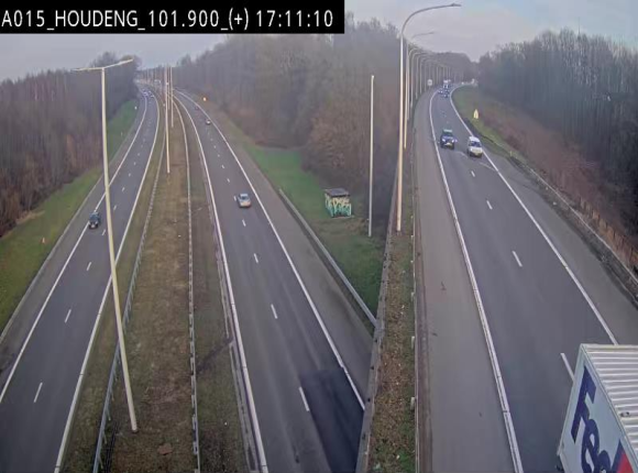 <h2>Webcam autoroute Belgique - Houdeng-Goegnies - Jonction E19/E42 direction Tournai/Mons - BK 101.85</h2>