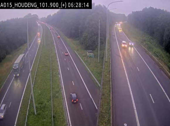<h2>Webcam autoroute Belgique - Houdeng-Goegnies - Jonction E19/E42 direction Tournai/Mons - BK 101.85</h2>