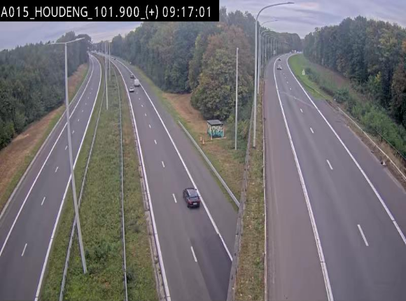 <h2>Webcam autoroute Belgique - Houdeng-Goegnies - Jonction E19/E42 direction Tournai/Mons - BK 101.85</h2>