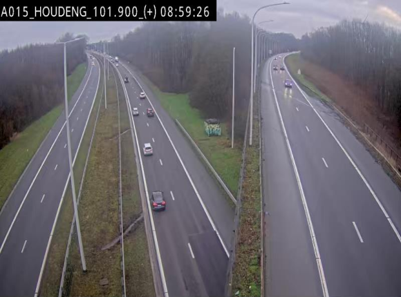 <h2>Webcam autoroute Belgique - Houdeng-Goegnies - Jonction E19/E42 direction Tournai/Mons - BK 101.85</h2>
