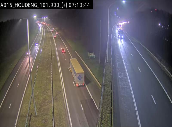 <h2>Webcam autoroute Belgique - Houdeng-Goegnies - Jonction E19/E42 direction Tournai/Mons - BK 101.85</h2>