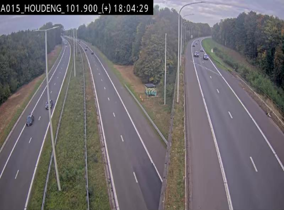 <h2>Webcam autoroute Belgique - Houdeng-Goegnies - Jonction E19/E42 direction Tournai/Mons - BK 101.85</h2>